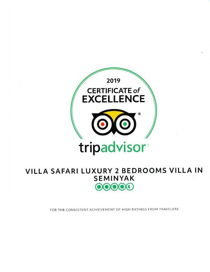 Villa Safari Seminyak Kültér fotó